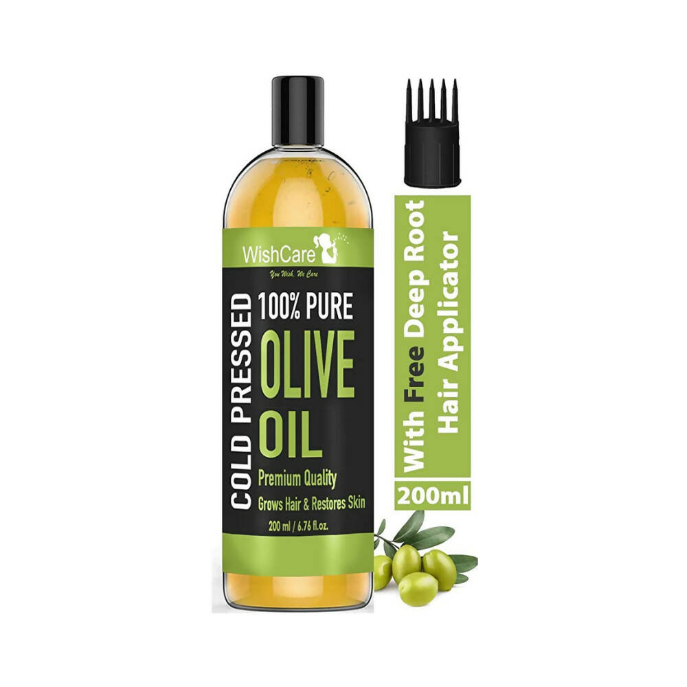 WishCare 100% Pure Premium Cold Pressed Olive Oil TCC 