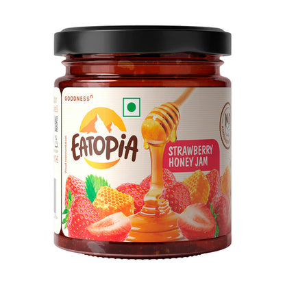 Eatopia Strawberry Honey Jam, Australia, Canada 