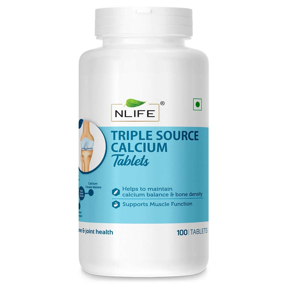 NLife Triple Source Calcium Tablets TrueCure