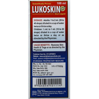 Aimil Lukoskin Oral Liquid