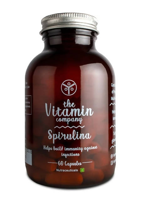 The Vitamin Company Spirulina Capsules TrueCure