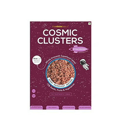 Thenibblebox Strawberry Cosmic Clusters (Millet Cereals) TrueCure