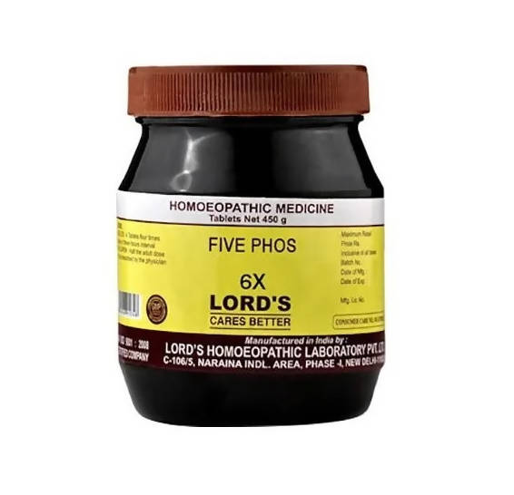 Lord's Homeopathy Five Phos Biocombination Tablets