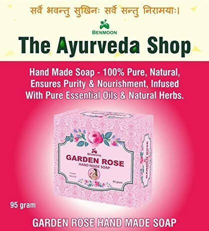 Benmoon Ayurveda Garden Rose Hand Made Soap