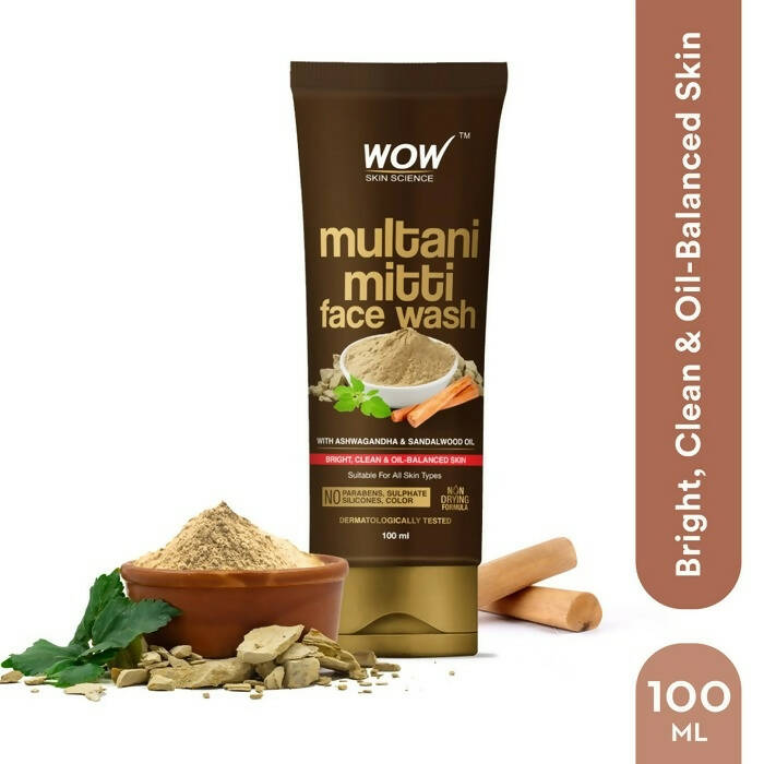 Wow Skin Science Purifying Multani Mitti Face Wash