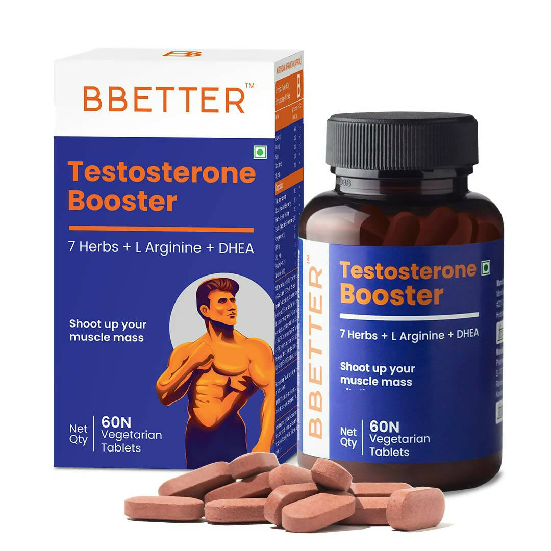 BBETTER Testosterone Booster Tablets for Men 