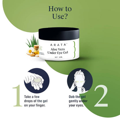 Arata Aloe Vera Under Eye Gel