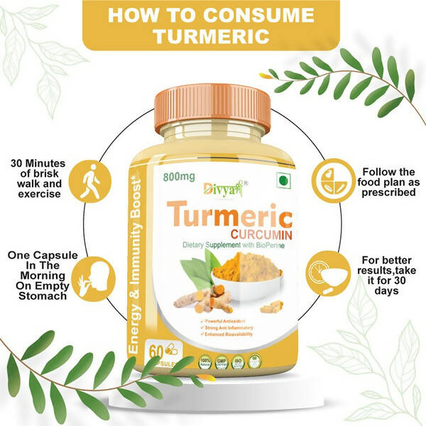 Divya Shree Turmeric Curcumin Capsules