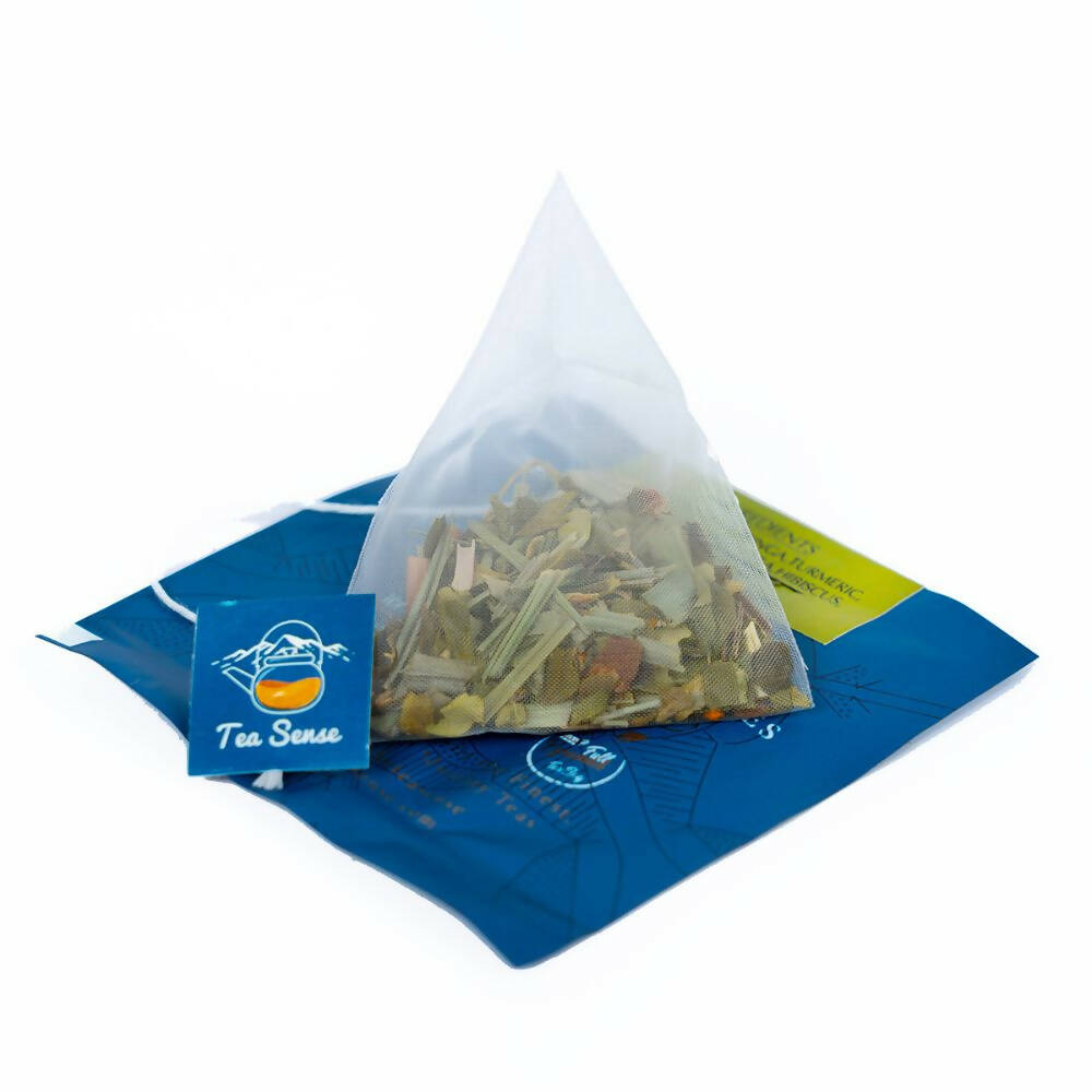 Tea Sense Lemongrass Moringa Tea Bags Box