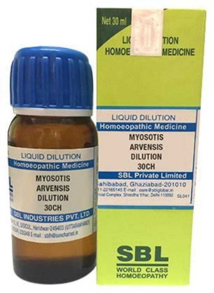 SBL Homeopathy Myosotis Arvensis Dilution