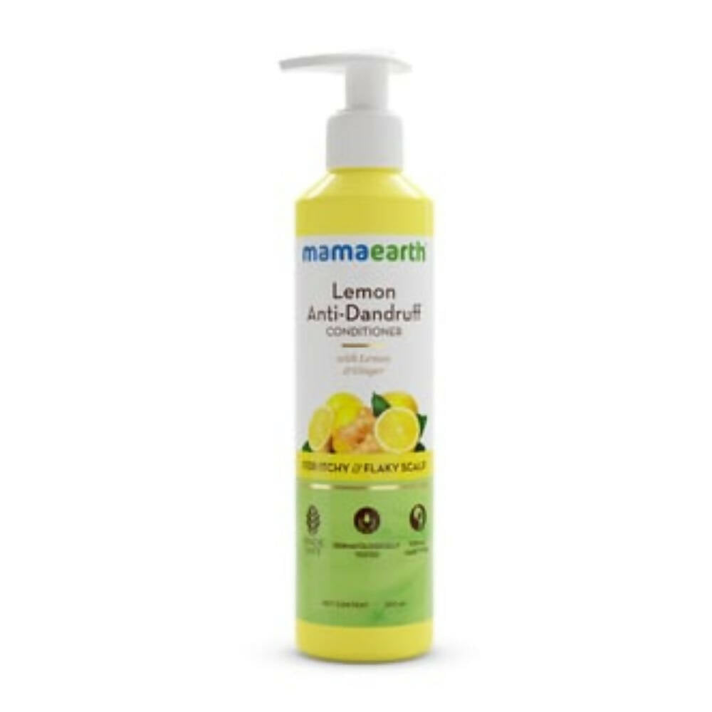 Mamaearth Lemon Anti-Dandruff Conditioner For Soft & Smooth Hair 