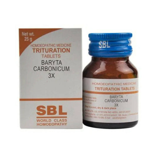 SBL Homeopathy Baryta Carbonicum Trituration Tablets TrueCure