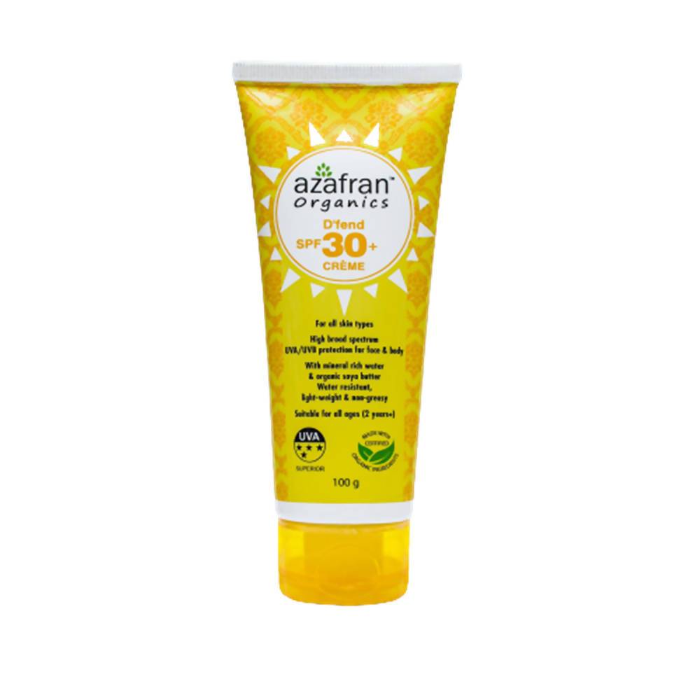 Azafran Organics D-fend SPF 30+ Creme