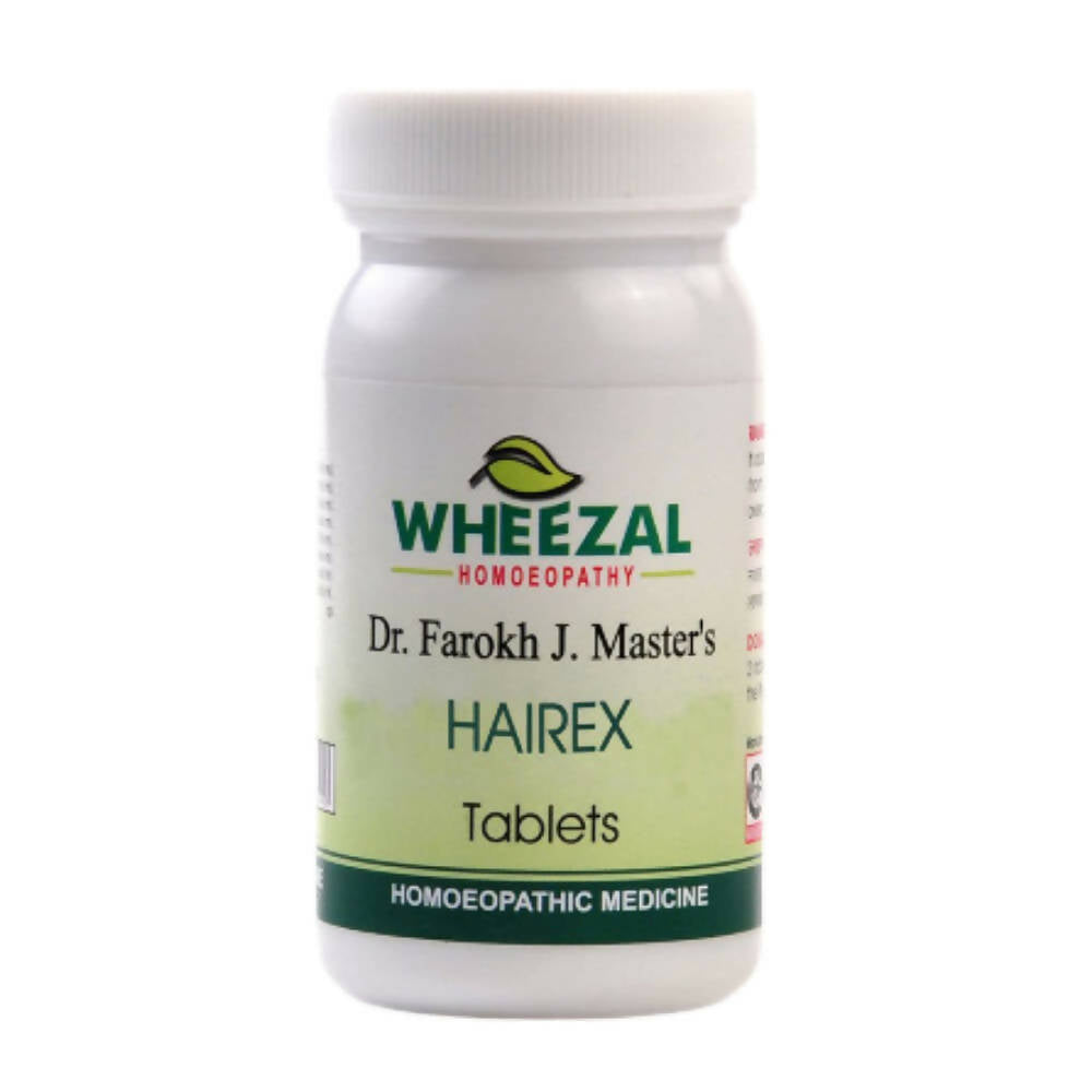 Wheezal Homeopathy Hairex Tablets TrueCure