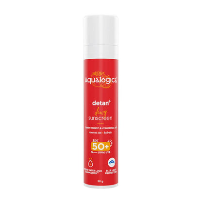 Aqualogica Detan + Dewy Sunscreen With Cherry Tomato & Hyaluronic Acid