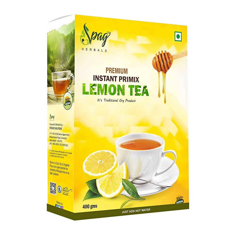 Spag Herbals Instant Premix Lemon Tea Powder TrueCure