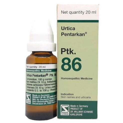 Dr. Willmar Schwabe Germany Urtica Pentarkan Ptk. 86 Drops 