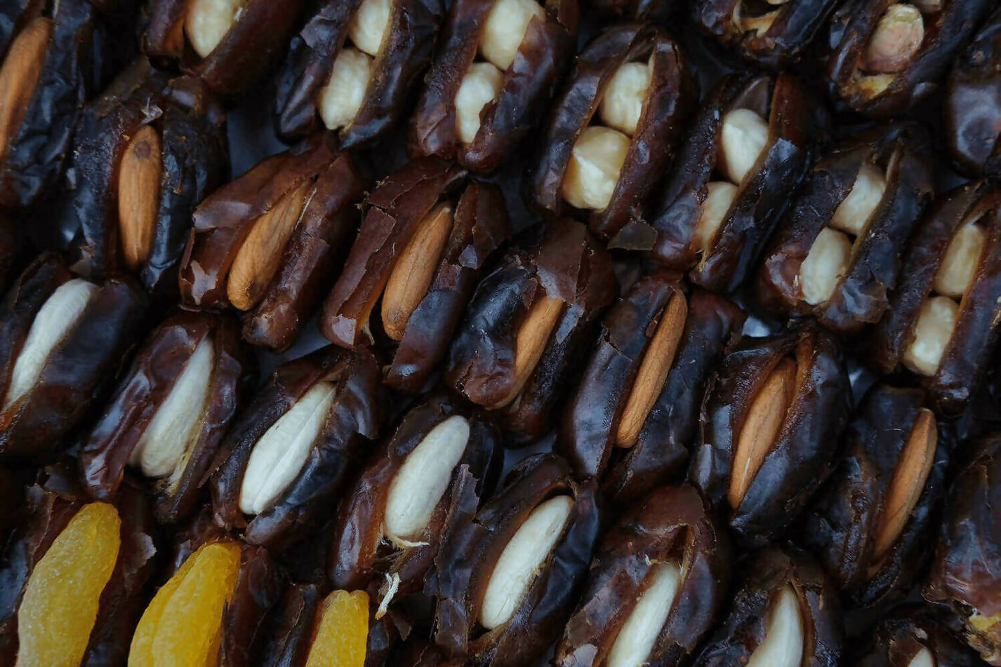 Ajfan Filled Dates Assorted Stuffed Dates Natural Khajoor