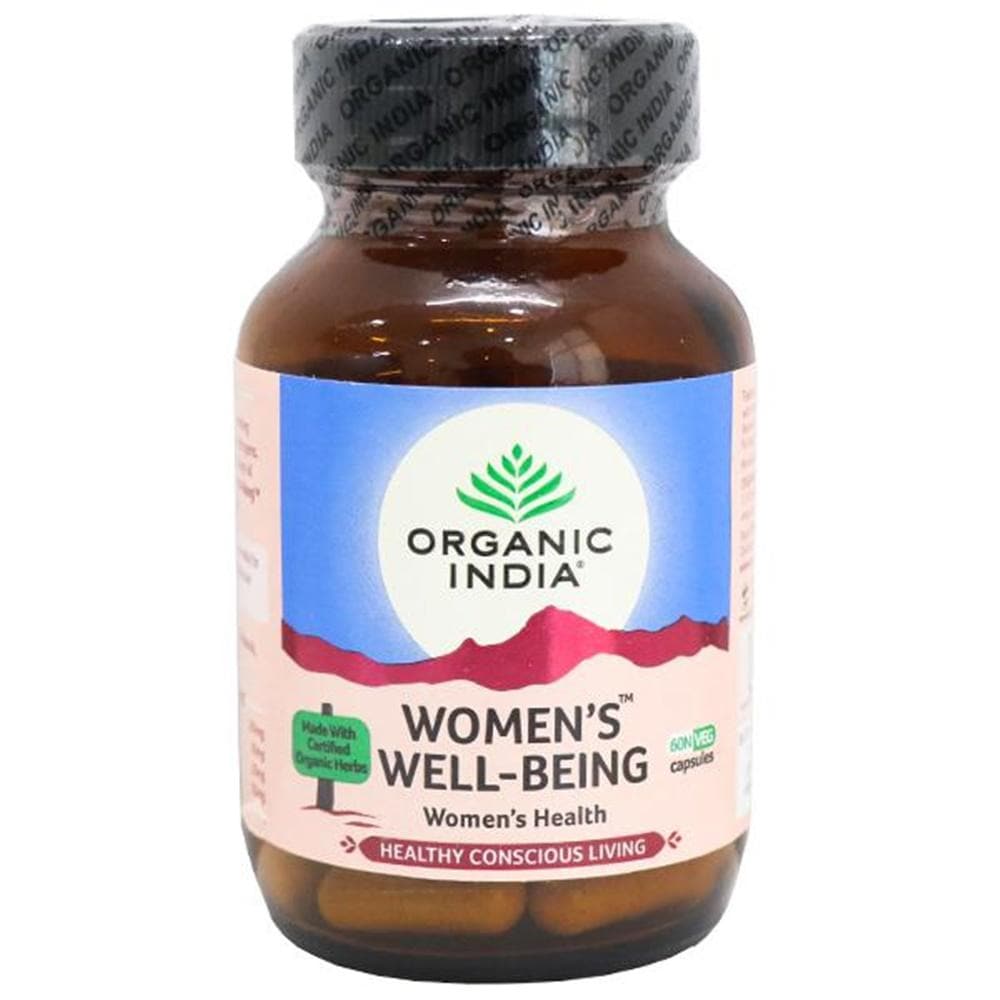 Organic India Women Well Being Capsules TrueCure