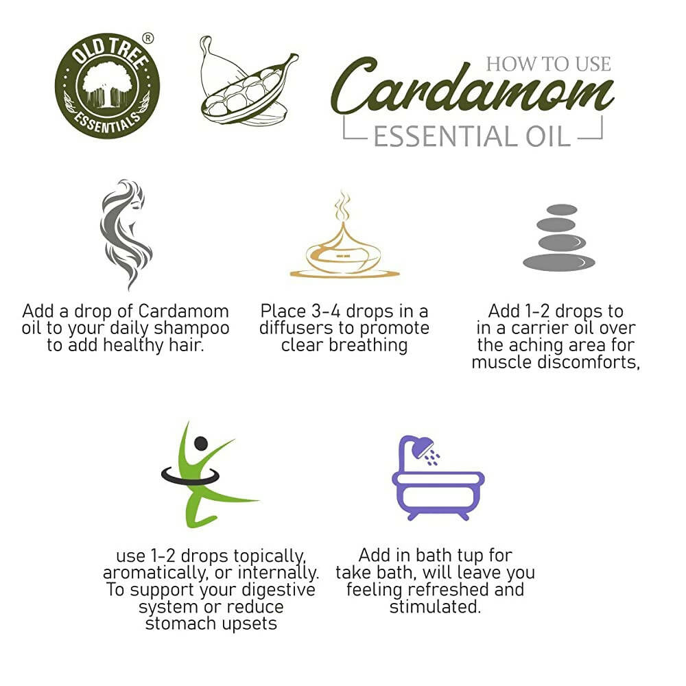 Old Tree Cardamom Essential Oil