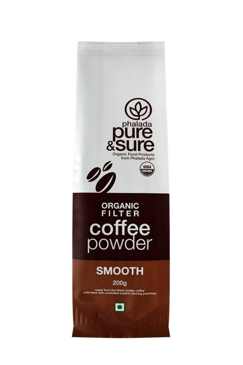 Pure & Sure Organic Filter Coffee Powder Smooth