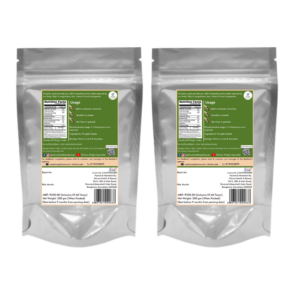 Nxtgen Ayurveda Pumpkin Seeds