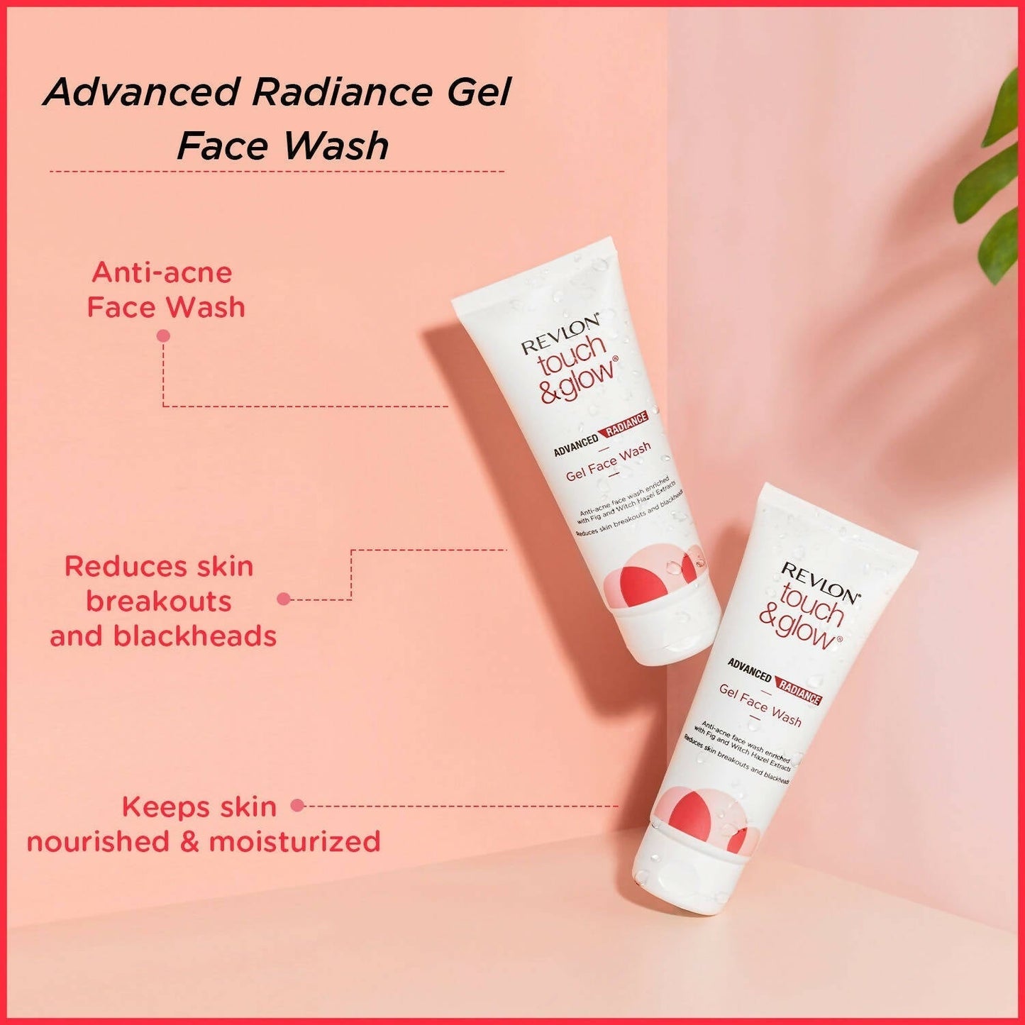 Revlon Touch & Glow Advanced Radiance Gel Face Wash