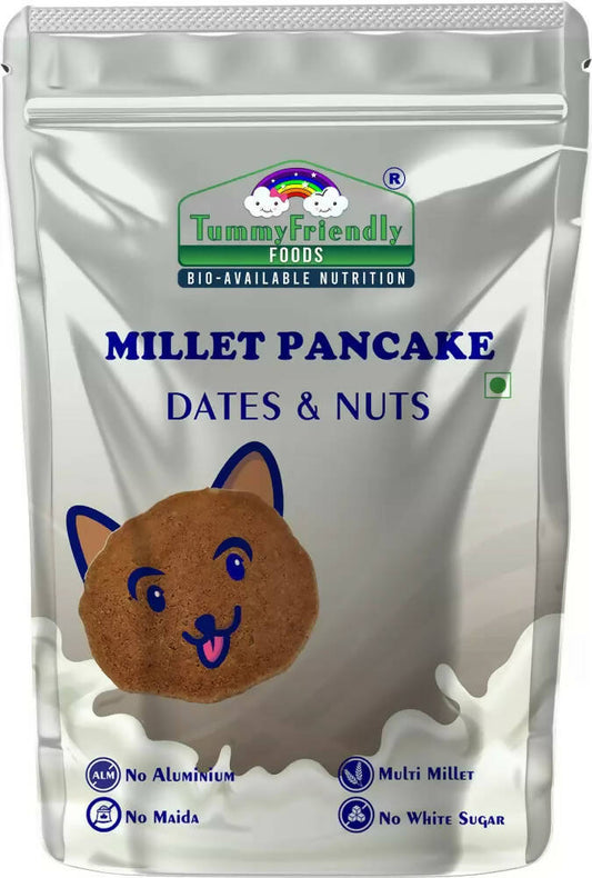 TummyFriendly Foods Aluminium-Free Millet Pancake Mix with Dates and Nuts, Australia, Canada 