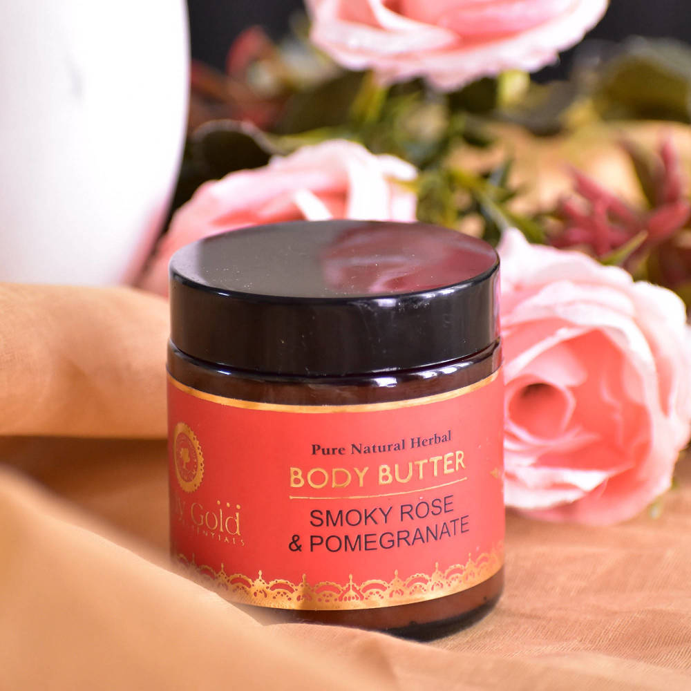 Body Gold Body Butter Smoky Rose & Pomegranate