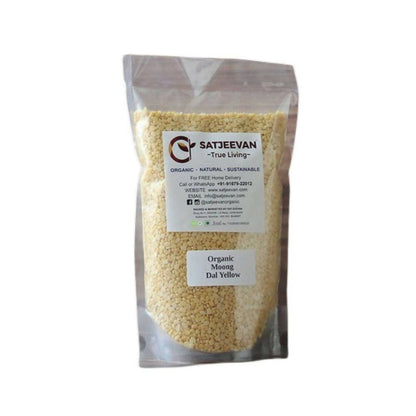 Satjeevan Organic Moong Dal Yellow