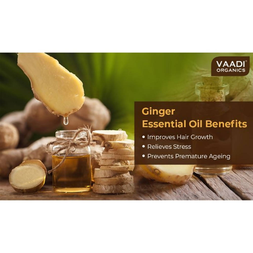 Vaadi Herbals Ginger 100% Pure Essential Oil Therapeutic Grade