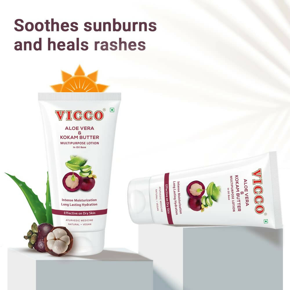 Vicco Aloe Vera & Kokam Butter Multipurpose Lotion - Drmedicart