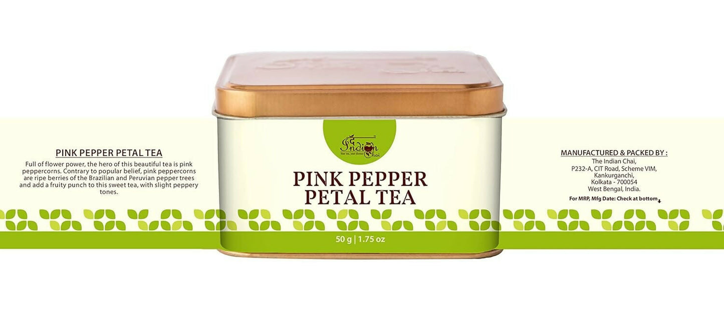 The Indian Chai  Pink Pepper Petal Tea