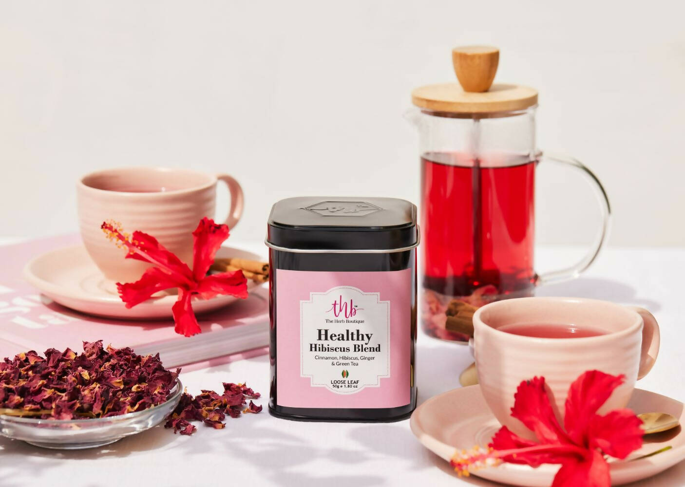 The Herb Boutique Healthy Hibiscus Blend Tea