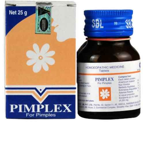 SBL Homeopathy Pimplex Tablets TrueCure