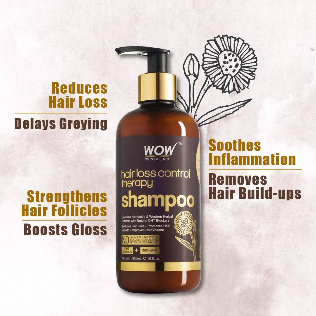 Wow Skin Science Hair Loss Control Therapy Shampoo