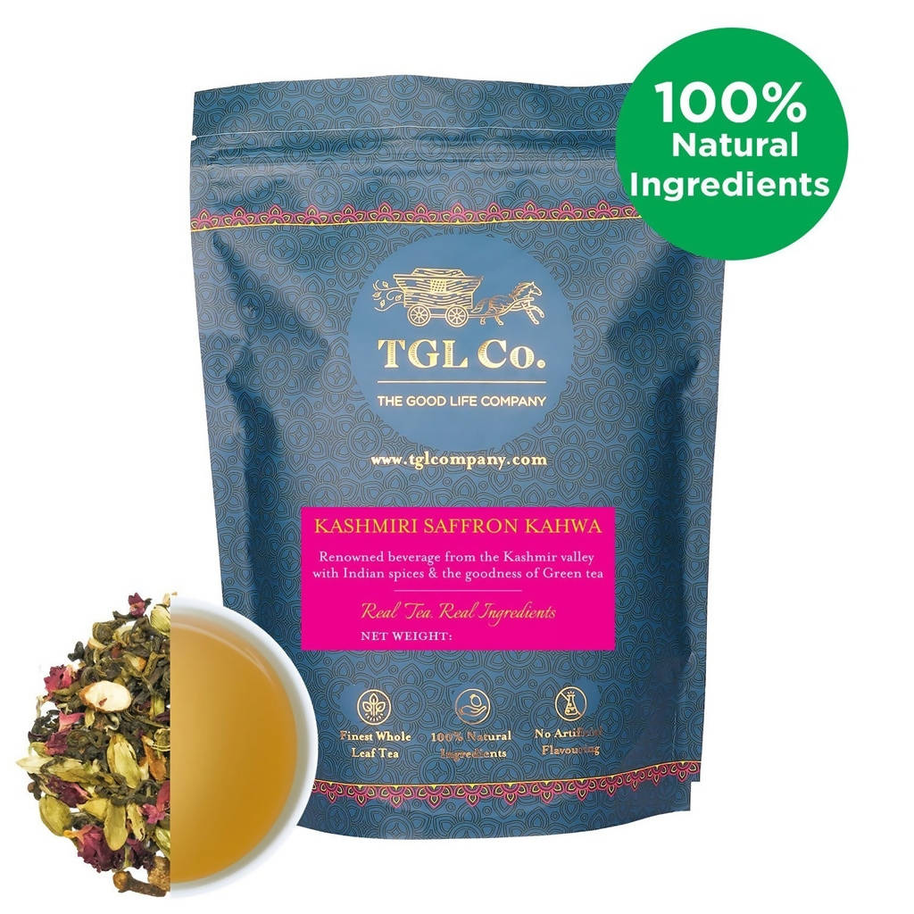 TGL Co. Kashmiri Saffron Kahwa Green Tea 