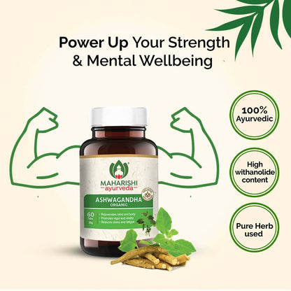 Maharishi Ayurveda Ashwagandha Organic Tablets