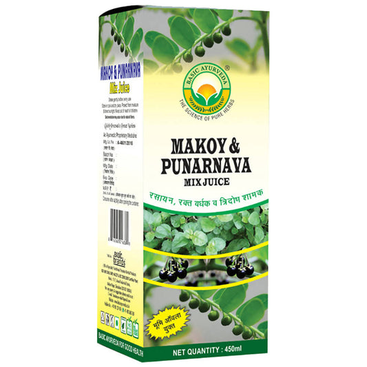 Basic Ayurveda Makoy & Punarnava Mix Juice