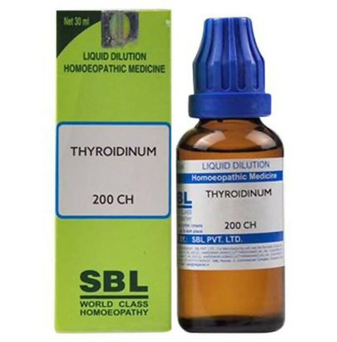 SBL Homeopathy Thyroidinum Dilution TrueCure