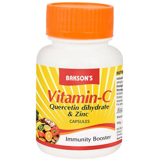 Bakson's Vitamin C Plus & Zinc Capsules 