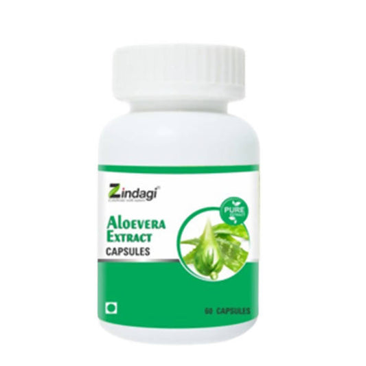 Zindagi Aloevera Extract Capsules TrueCure