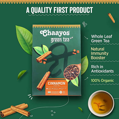 Chaayos Cinnamon Green Tea