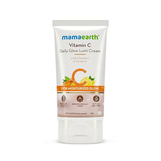 Mamaearth Vitamin C Daily Glow Lumi Cream for Highlighter Like Glow 