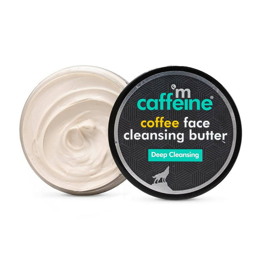 mCaffeine Coffee Face Cleansing Butter with Shea Butter & Vitamin E TrueCure