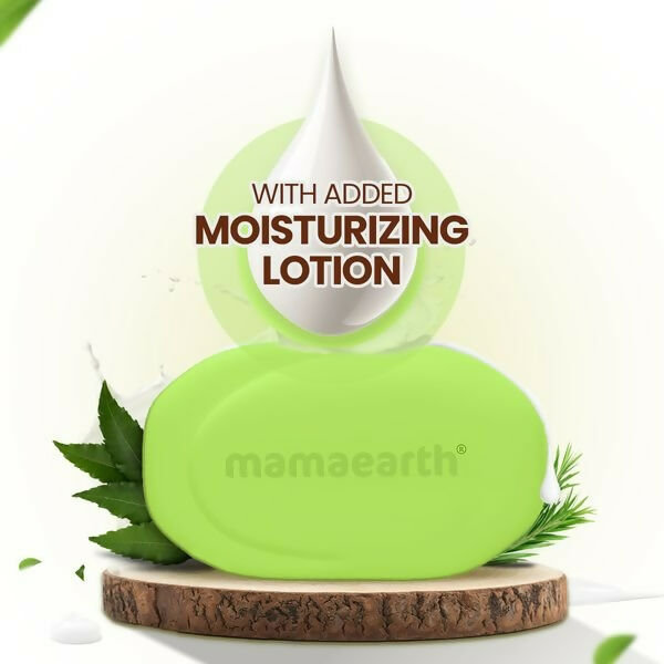 Mamaearth Neem Moisturizing Lotion Soap