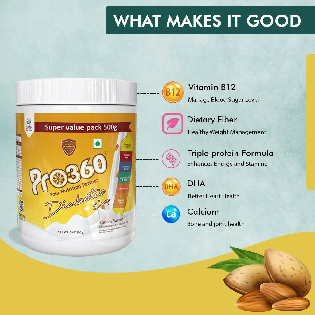 Pro360 Diabetic Care Protein Powder