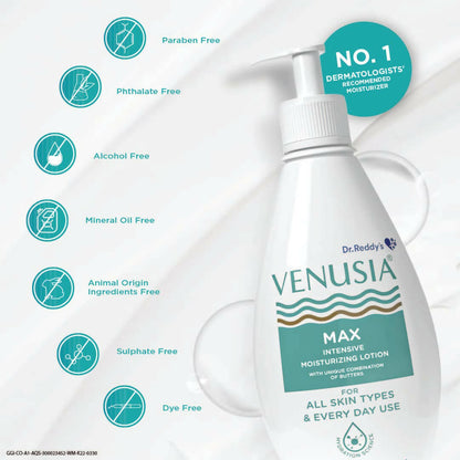 Dr. Reddy's Venusia Max Moisturiser Lotion