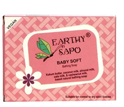 Earthy Sapo Baby Soft Bathing Soap, Australia, Canada 