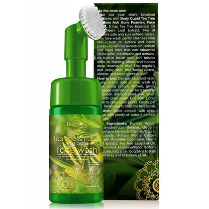 Body Cupid Tea Tree & Neem Anti Acne Foaming Face Wash